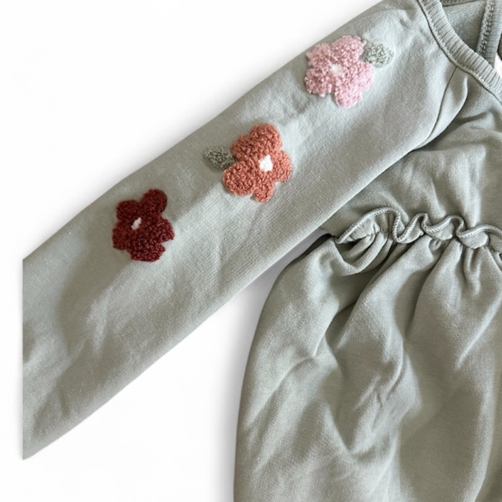 Rabbit + Bear Organic Cotton Tunic & Leggings Set Girls Size 24 Months NWT - Picture 3 of 4